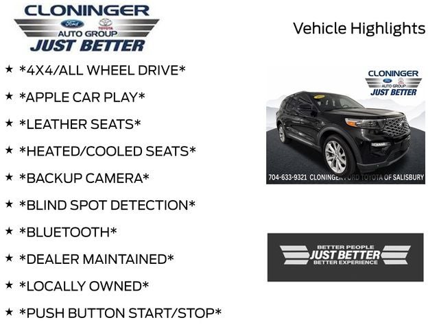 2022 Ford Explorer Platinum
