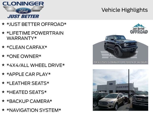 2024 Ford Bronco Outer Banks