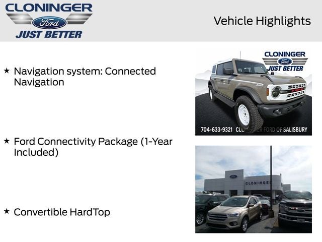 2026 Ford Bronco Heritage Edition