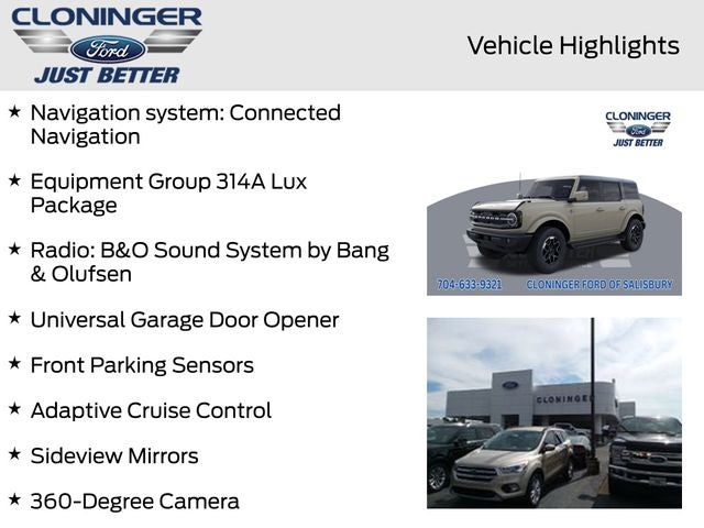 2025 Ford Bronco Outer Banks