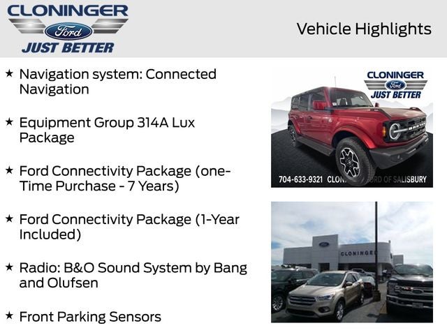 2026 Ford Bronco Outer Banks