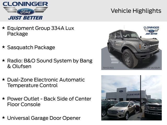 2025 Ford Bronco Badlands