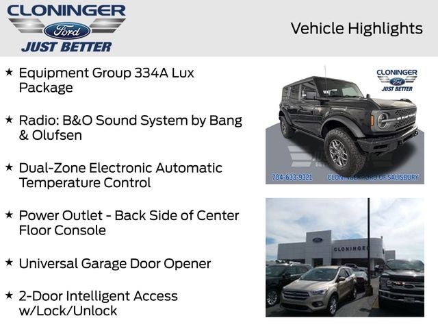 2025 Ford Bronco Badlands