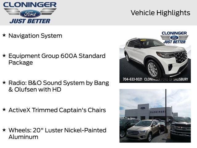 2026 Ford Explorer Platinum