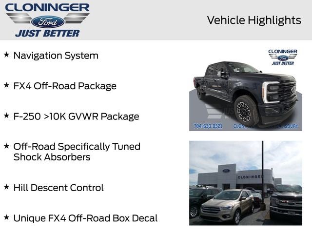 2025 Ford F-250SD Platinum