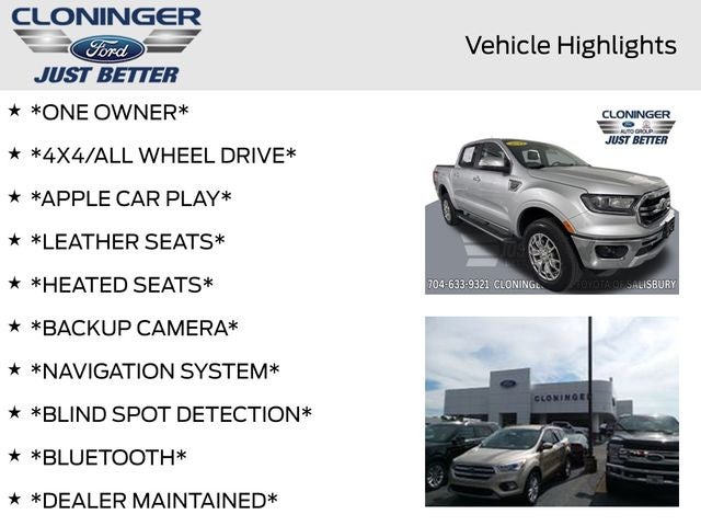 2019 Ford Ranger Lariat