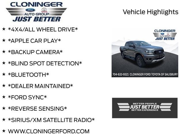 2020 Ford Ranger XLT