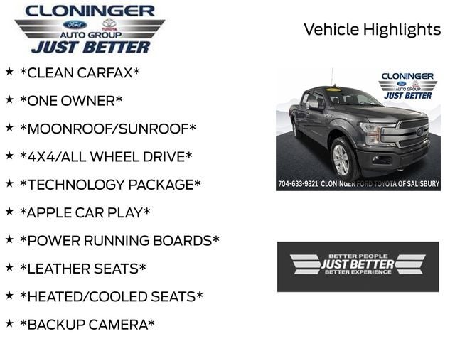 2020 Ford F-150 Platinum