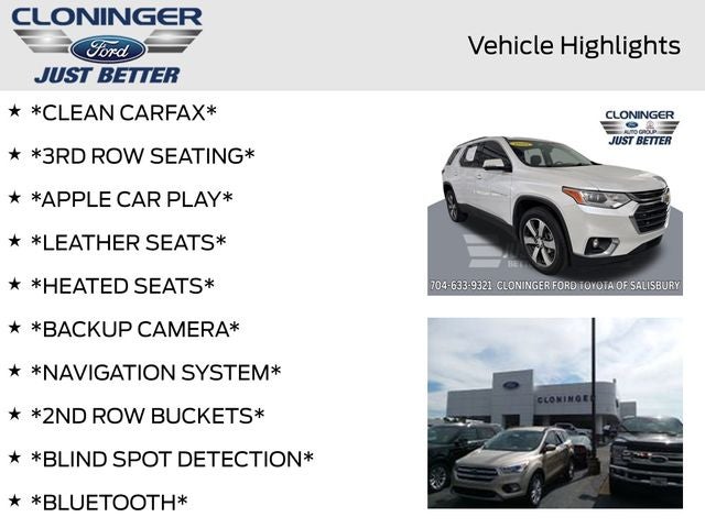 2020 Chevrolet Traverse 3LT