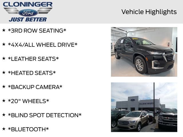 2022 Chevrolet Traverse LT Leather
