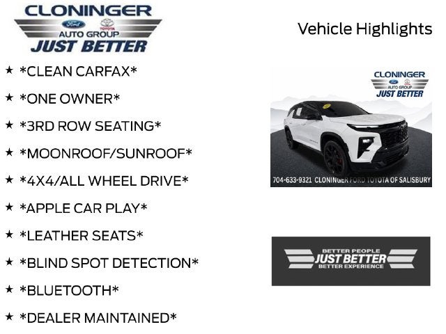 2024 Chevrolet Traverse RS