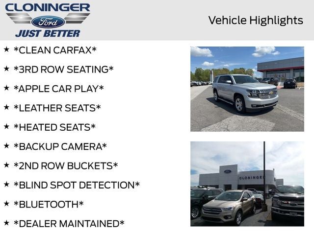 2019 Chevrolet Tahoe LT