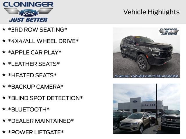 2021 Chevrolet Tahoe Z71