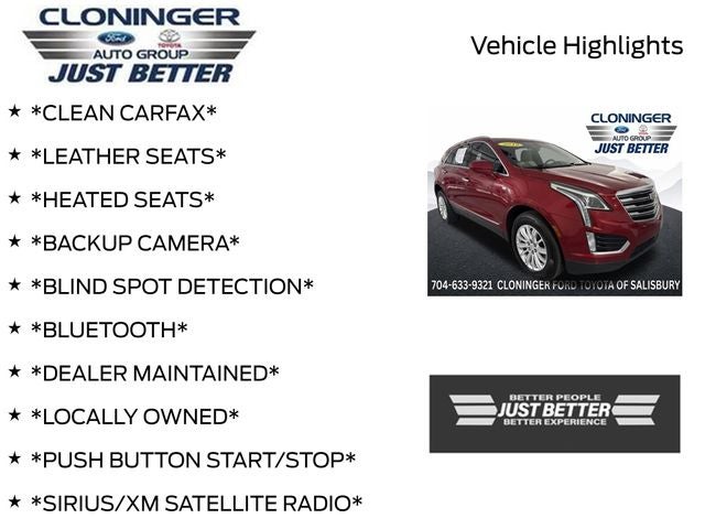 2019 Cadillac XT5 Base