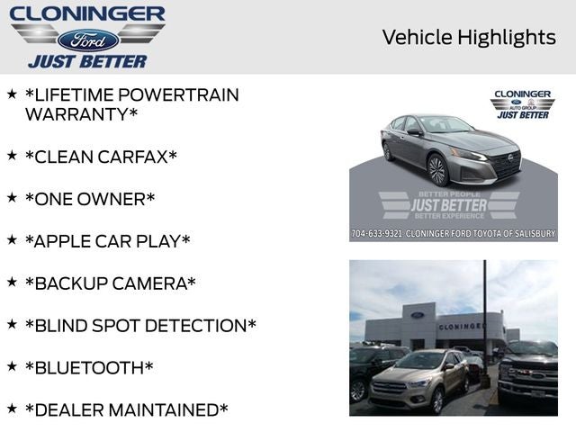 2024 Nissan Altima 2.5 SV