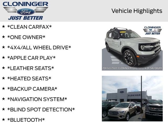 2022 Ford Bronco Sport Outer Banks