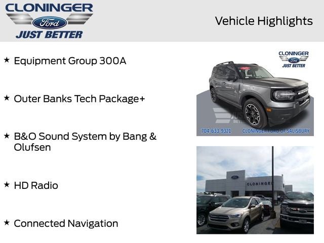 2025 Ford Bronco Sport Outer Banks