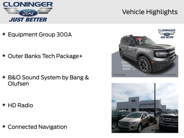 2025 Ford Bronco Sport Outer Banks