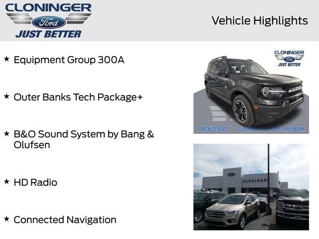 2025 Ford Bronco Sport Outer Banks