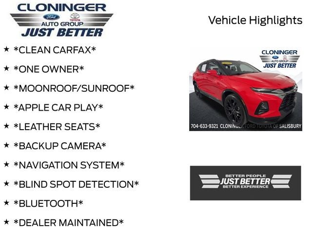 2022 Chevrolet Blazer RS