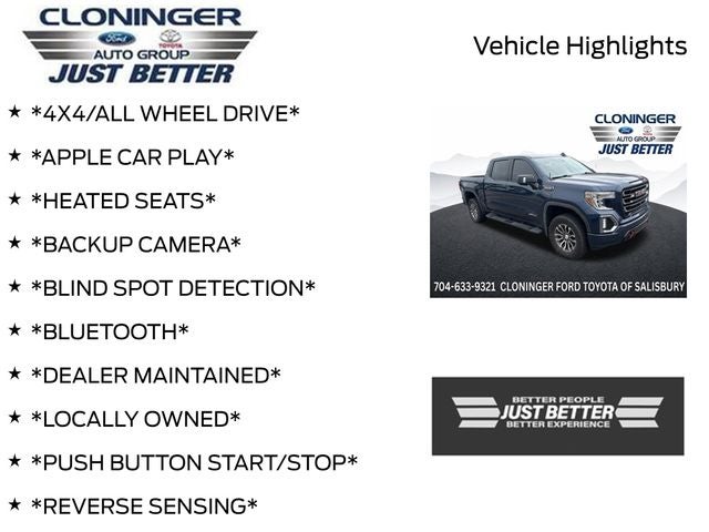 2019 GMC Sierra 1500 AT4