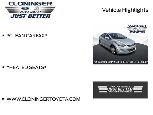 2013 Hyundai Elantra GLS
