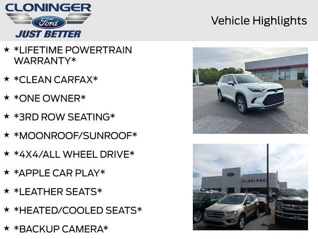 2024 Toyota Grand Highlander Limited