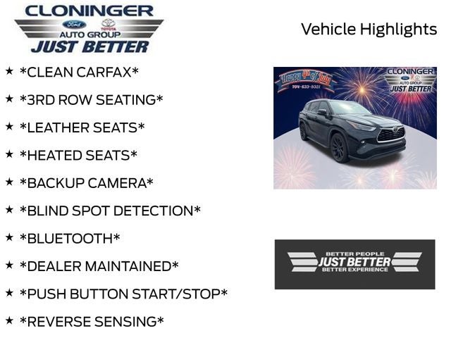 2023 Toyota Highlander XLE