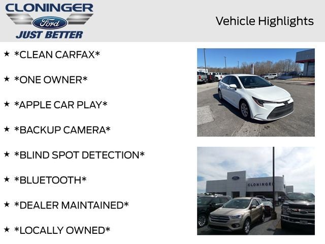 2023 Toyota Corolla LE