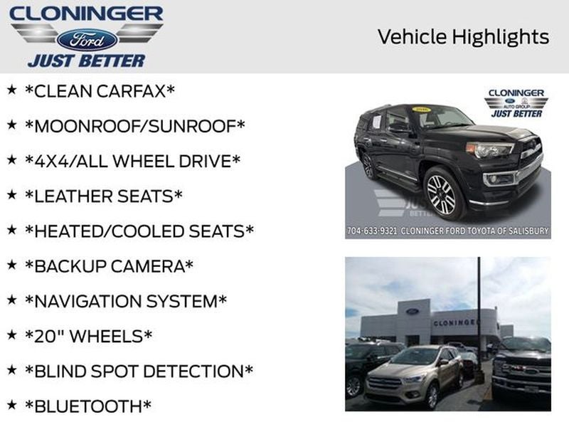 2016 Toyota 4Runner Limited