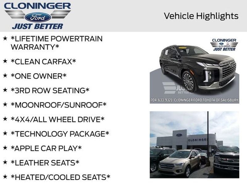 2025 Hyundai Palisade Calligraphy