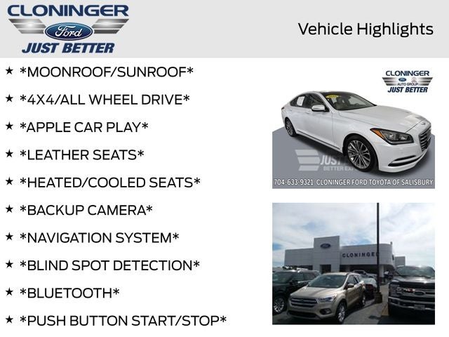 2015 Hyundai Genesis 3.8