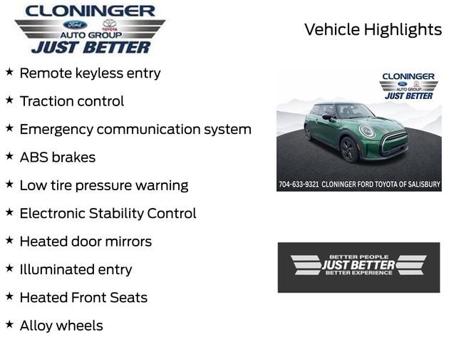 2022 MINI Cooper Oxford Edition